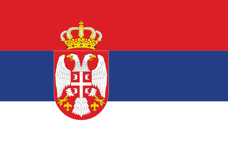 Datei:Flagge Serbien.png