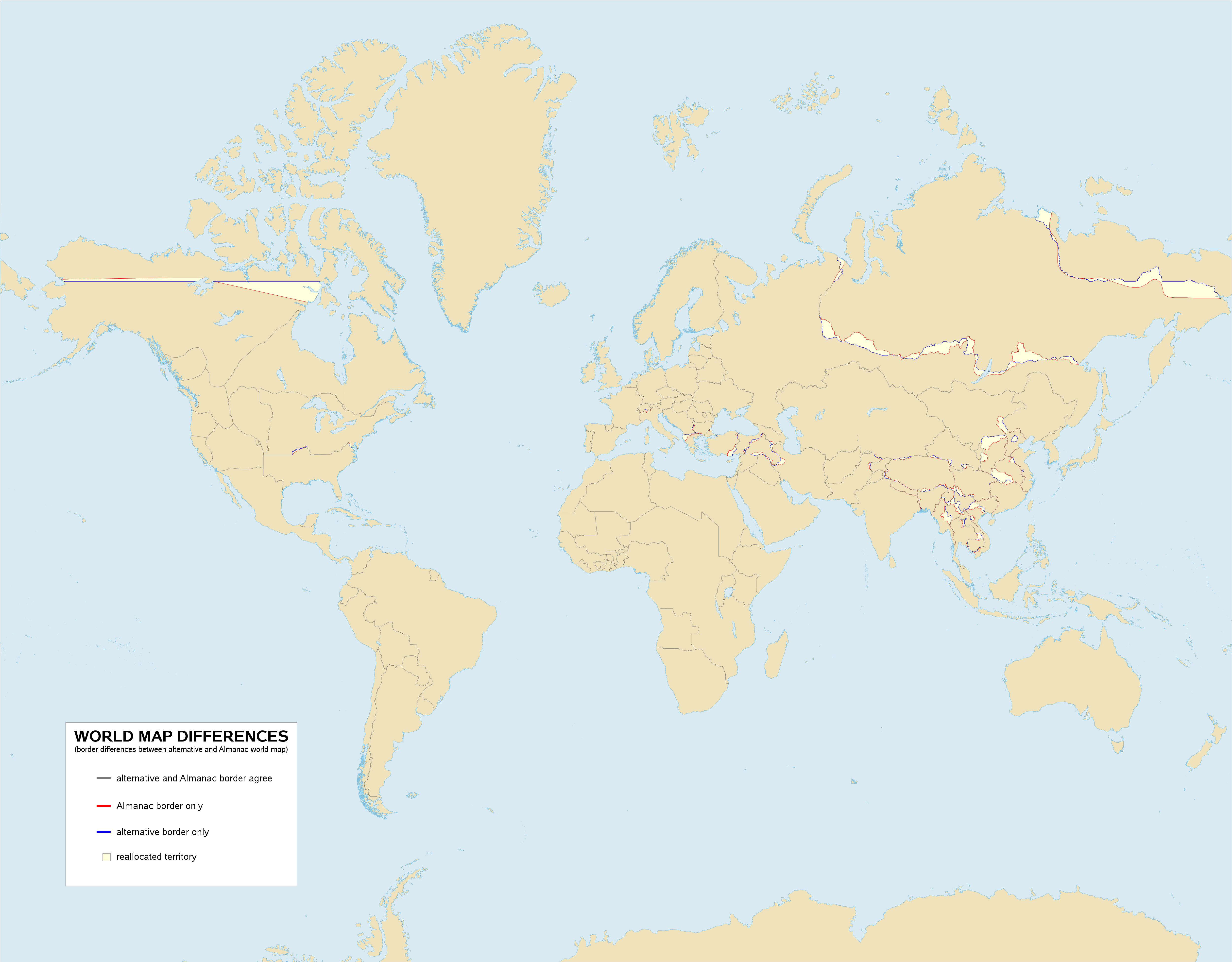 Map Of The World In 2075 Shadowrun