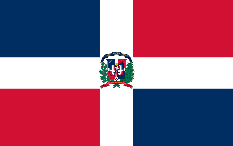 Datei:Flagge Dominikanische Republik.png