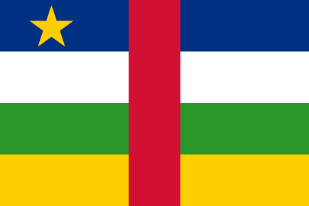 Datei:Flagge Zentralafrikanische Republik.svg
