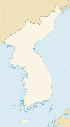 GeoPositionskarte Korea.svg