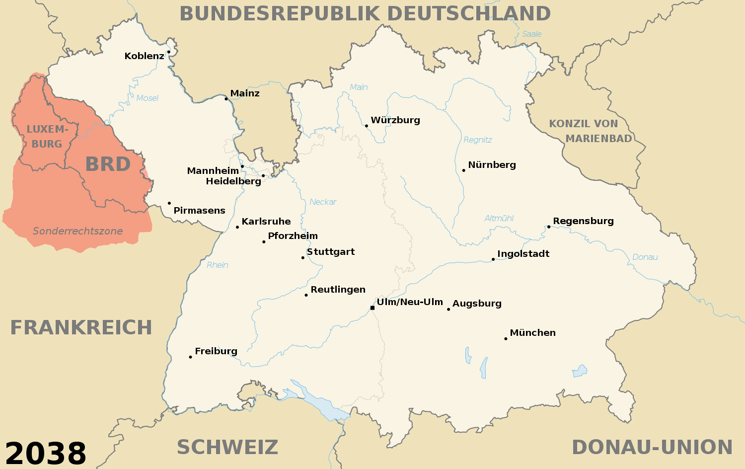 Karte Süddeutscher Bund.svg